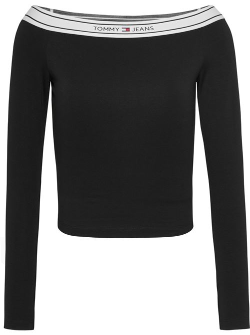 t-shirt Tommy Jeans | DW0DW17890BDS NERO